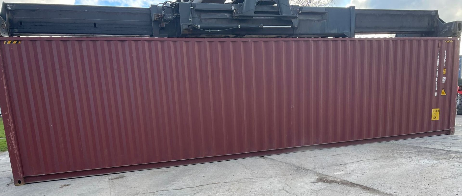 40ft HC Shipping Container - ref JHBU2025290 - NO RESERVE - Image 3 of 6