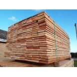 100x Fresh Sawn Softwood Mixed Larch / Douglas Fir Boards / Planks