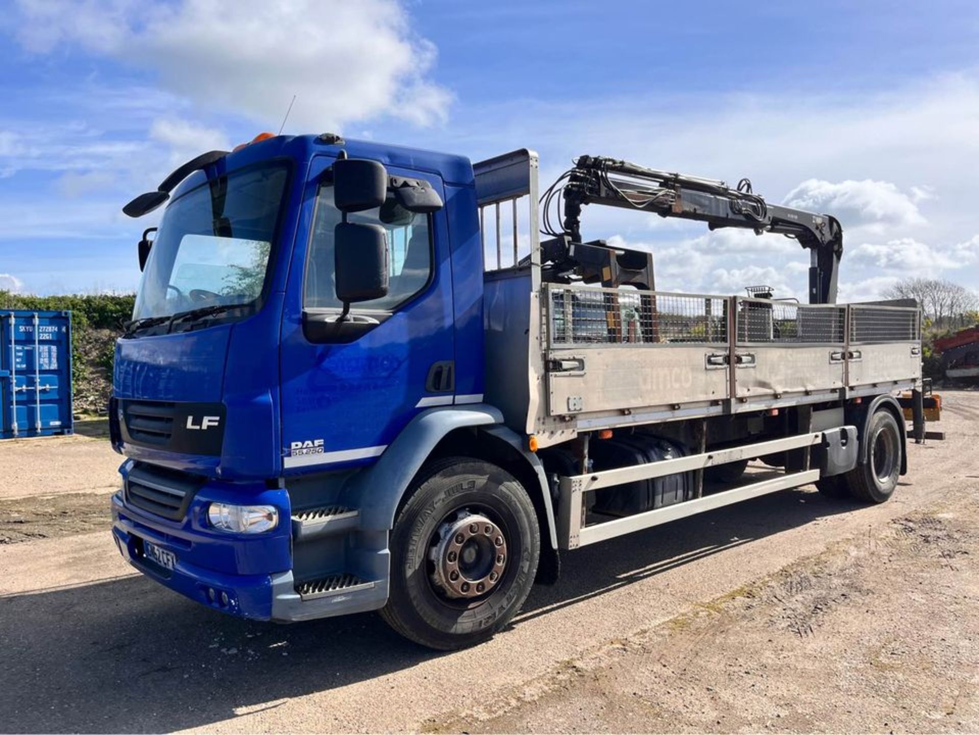 2012, DAF LF55 - 18 Ton Hiab Lorry Truck