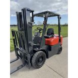 Tail Lift 2.5 Diesel Forklift Truck (container spec)