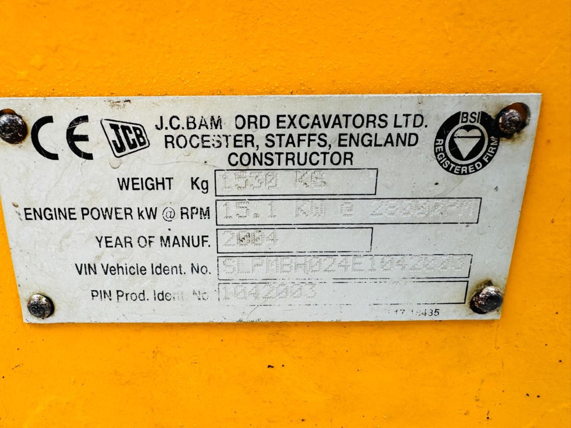 2004, JCB MINI CX - Image 14 of 19