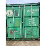 Shipping Container - ref EMCU2466000 - NO RESERVE (40’ GP - Standard)