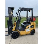 2018 CATERPILLAR 1.8 Tonne Gas Forklift Truck (Container) Triple Mast