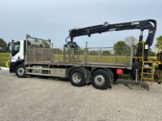 2016, IVECO Stralis - 400 Hiab Lorry (6 x 2 Euro 6 Crane Truck - 26 tons