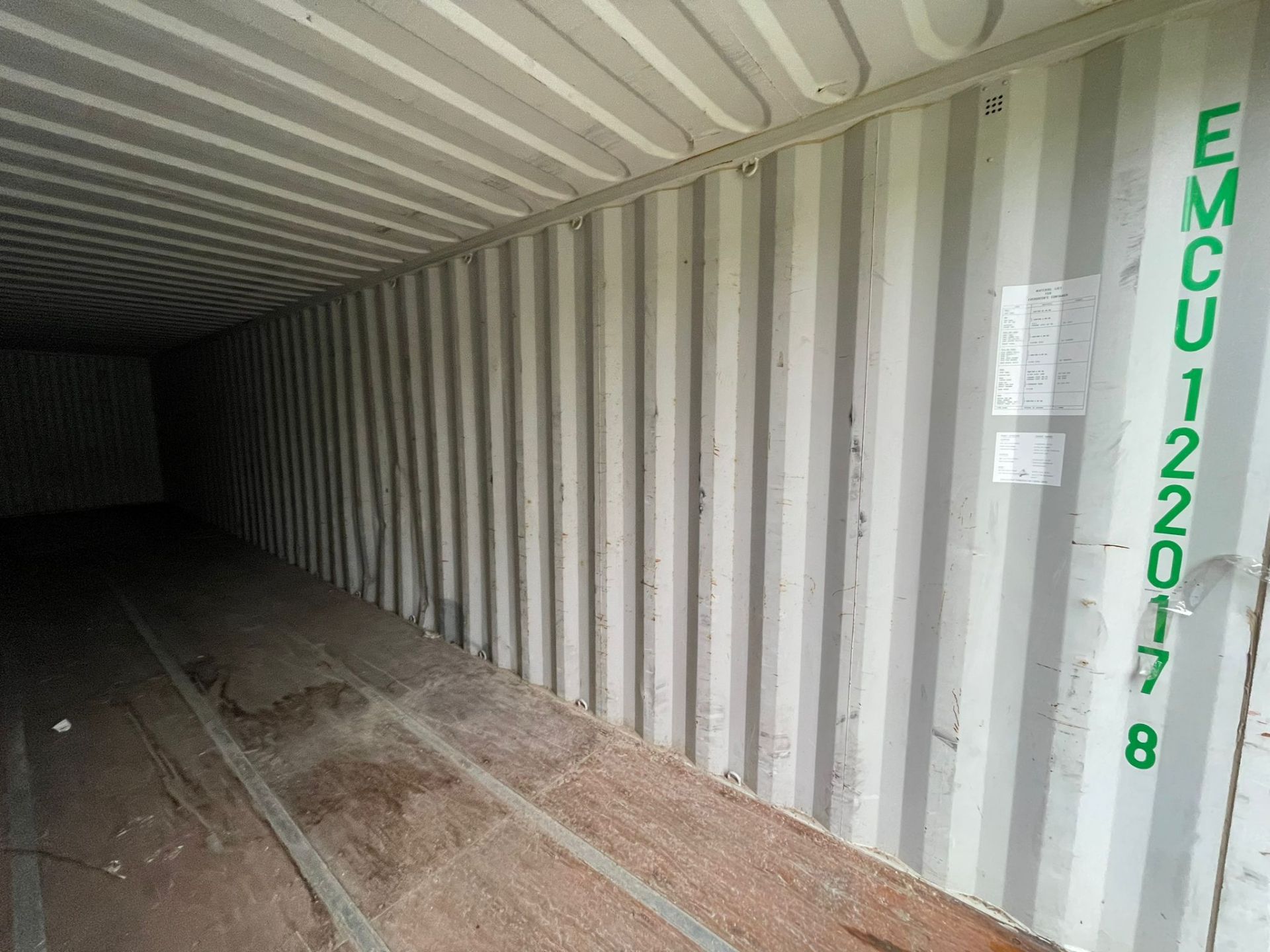Shipping Container - ref EMCU1220178 - NO RESERVE (40’ GP - Standard) - Image 2 of 4