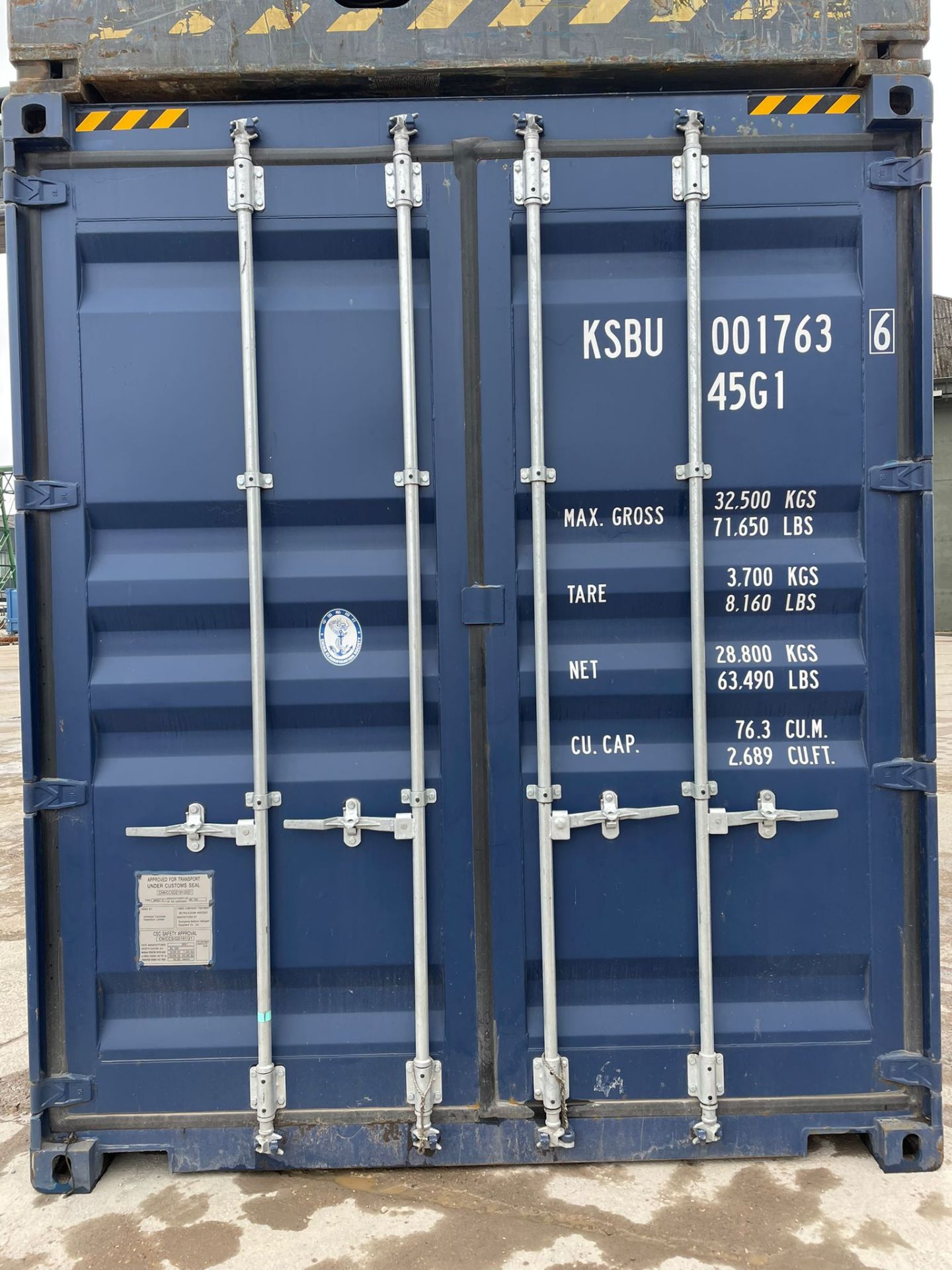 40ft HC Shipping Container - ref KSBU0017636 - NO RESERVE