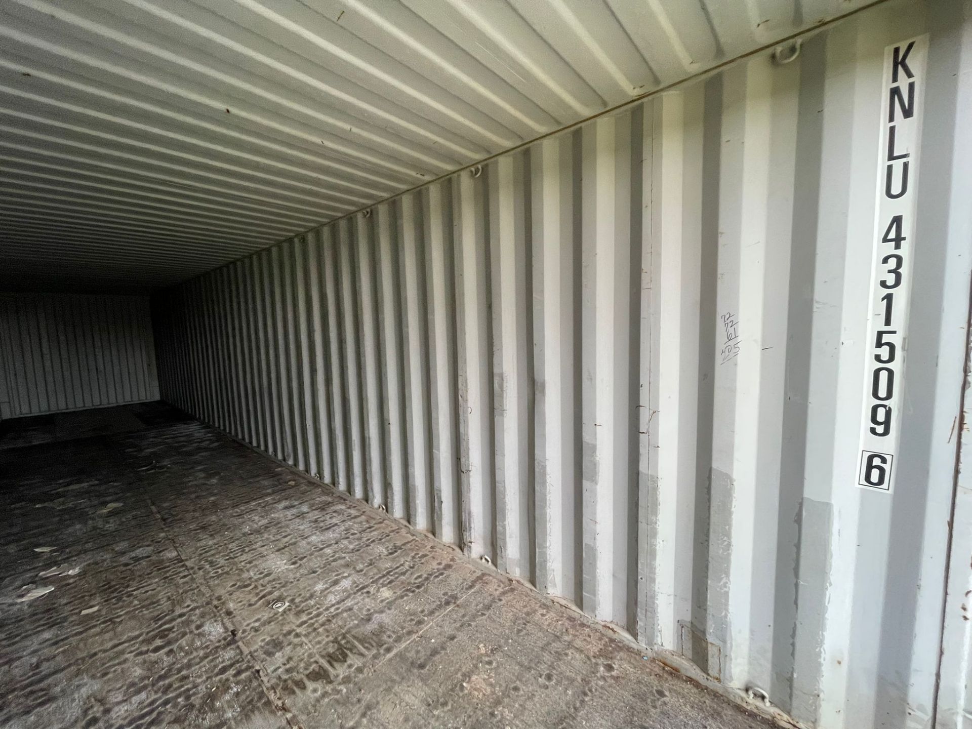 Shipping Container - ref KNLU4315096 - NO RESERVE (40’ GP - Standard) - Image 2 of 3