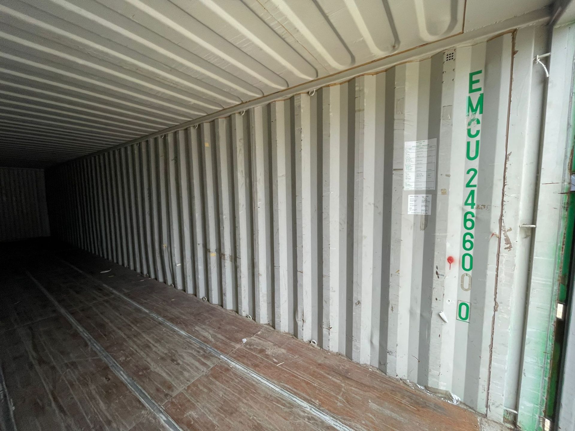 Shipping Container - ref EMCU2466000 - NO RESERVE (40’ GP - Standard) - Image 2 of 4