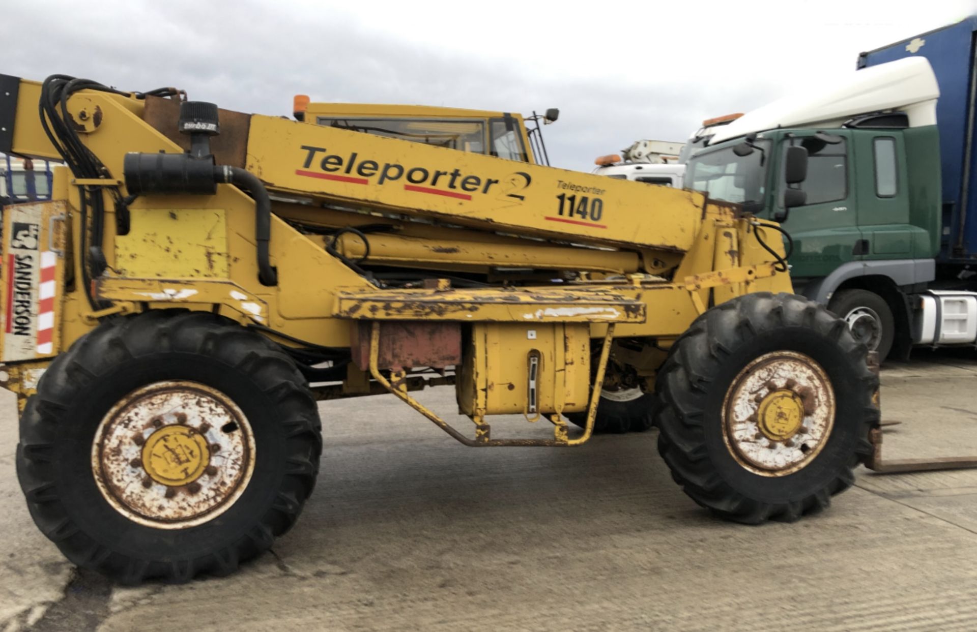 2002, SANDERSON T1140 4 TON TELEHANDLER - Image 12 of 14