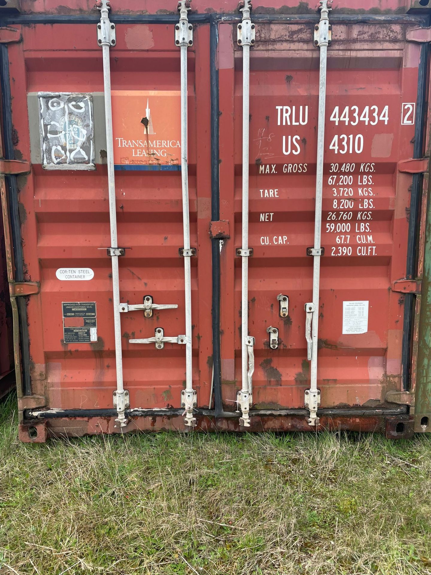 Shipping Container - ref TRLU4434342 - NO RESERVE (40’ GP - Standard)