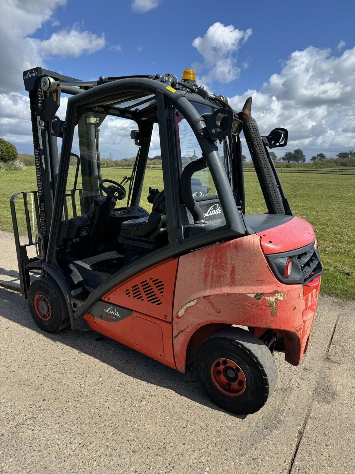 2018, LINDE - 2 Tonne Diesel Forklift (600 Load Center) - Low Hours - Bild 4 aus 6