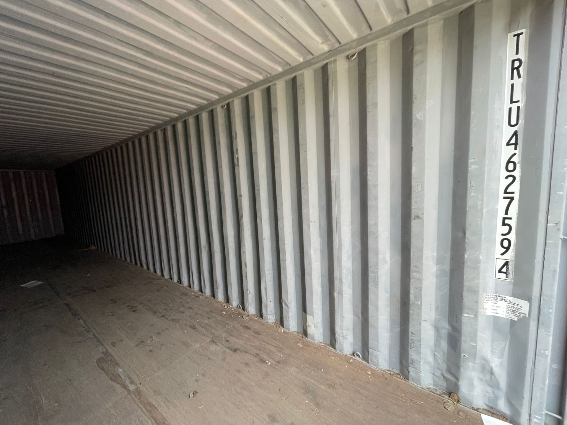 Shipping Container - ref TRLU4627594 - NO RESERVE (40’ GP - Standard) - Image 2 of 4