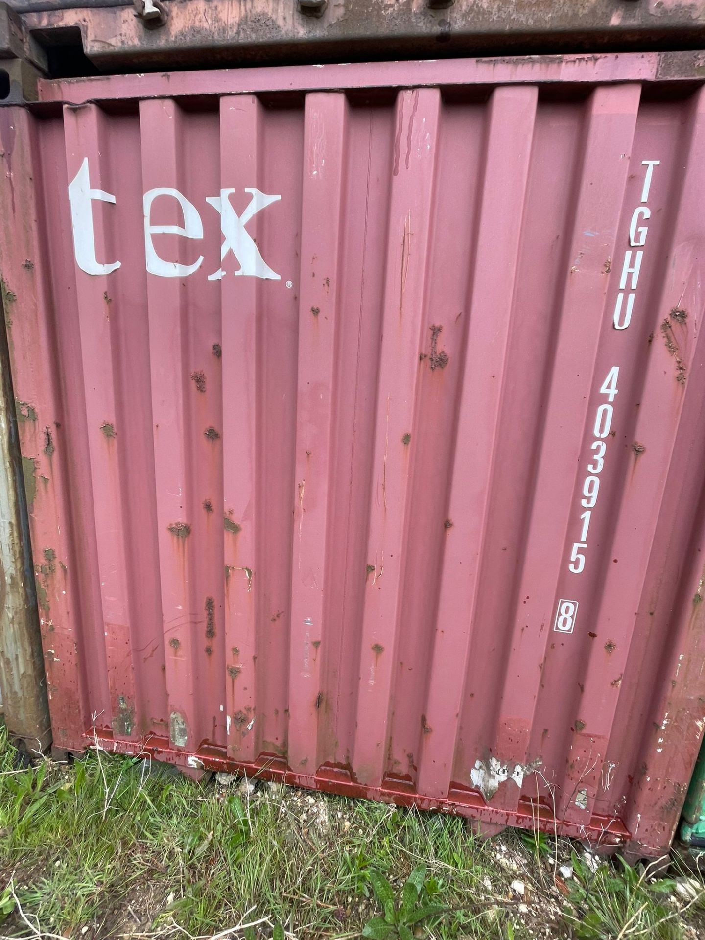 Shipping Container - ref TGHU4039158 - NO RESERVE (40’ GP - Standard) - Image 4 of 4