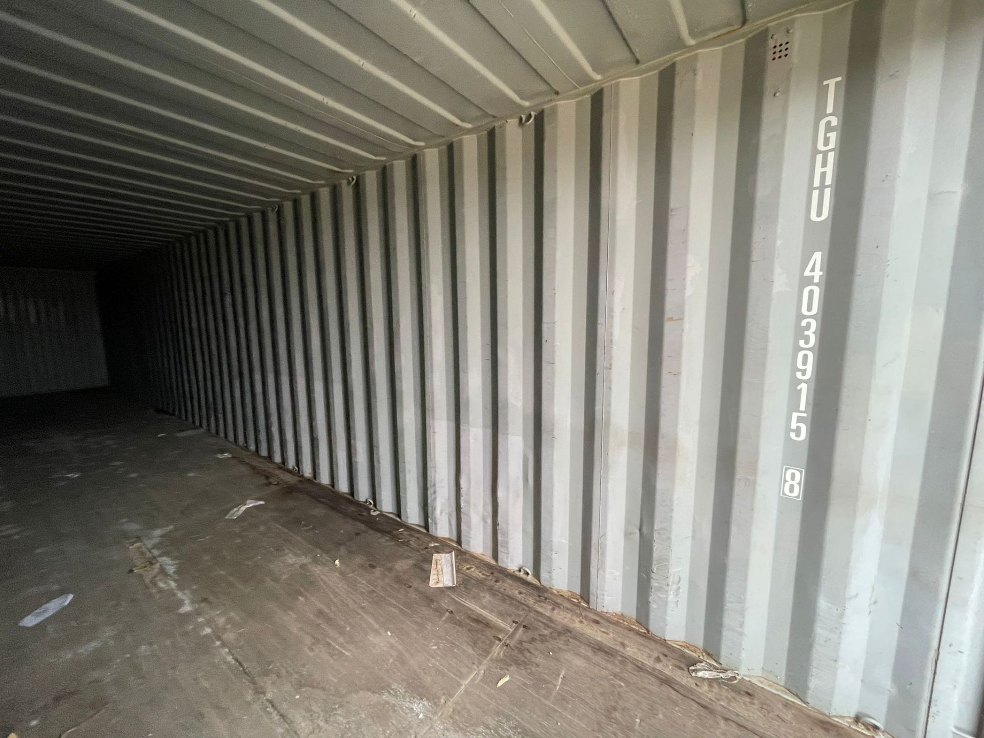 Shipping Container - ref TGHU4039158 - NO RESERVE (40’ GP - Standard) - Image 2 of 4