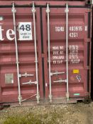 Shipping Container - ref TGHU4039158 - NO RESERVE (40’ GP - Standard)