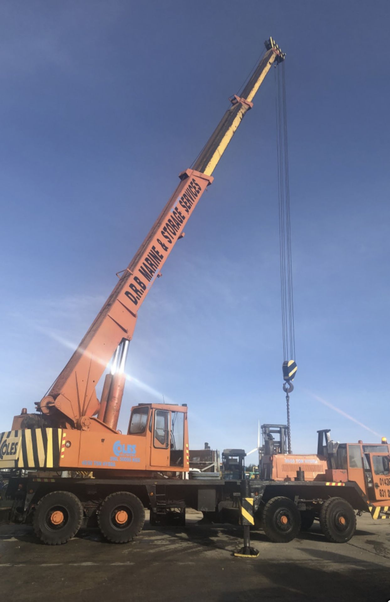 1993, COLES 45/50 MOBILE 8×4 ,50 TON TRUCK CRANE - Image 11 of 21