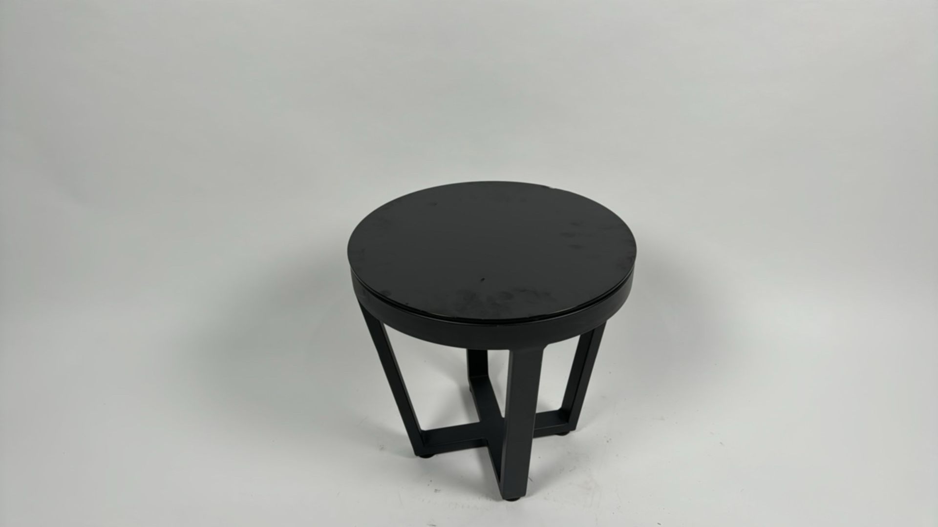 Small Black Side Table - Image 2 of 3