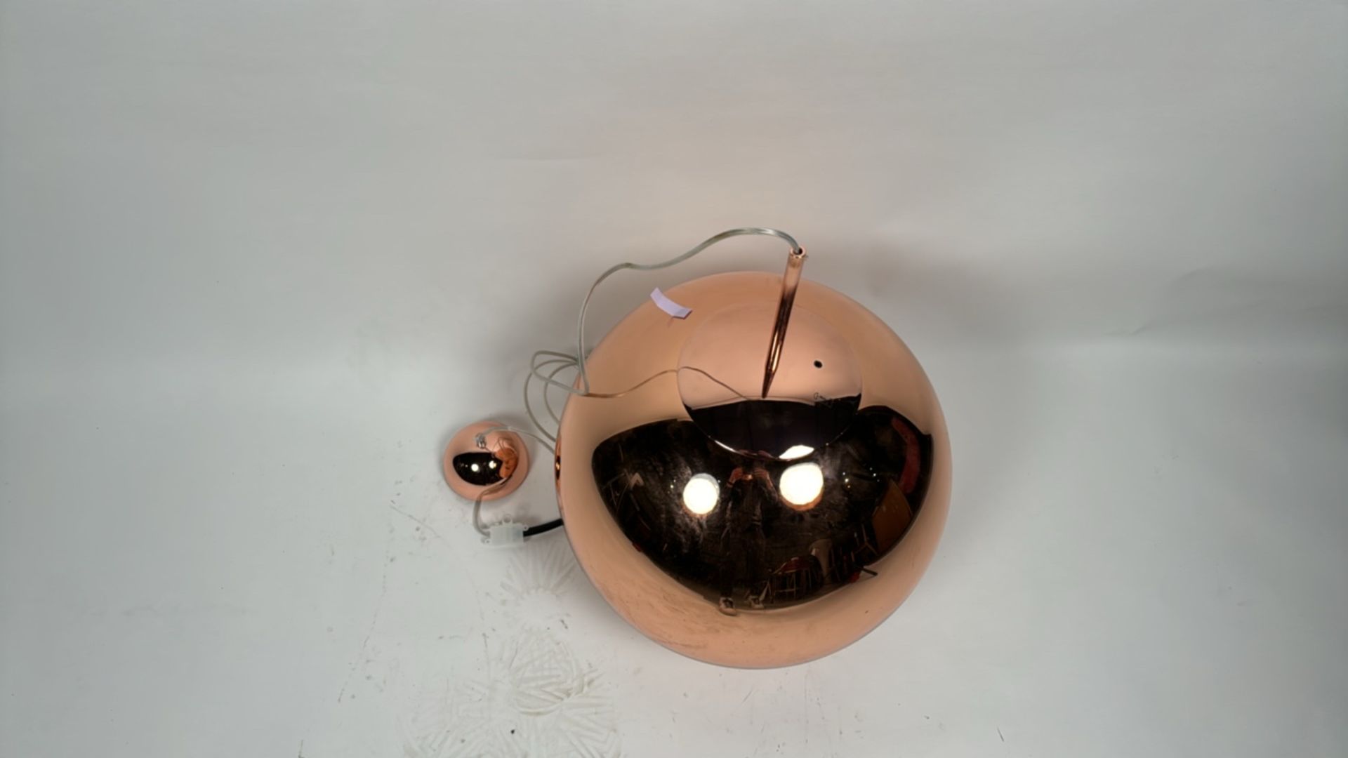 Tom Dixon Copper Ceiling Light - Image 3 of 3