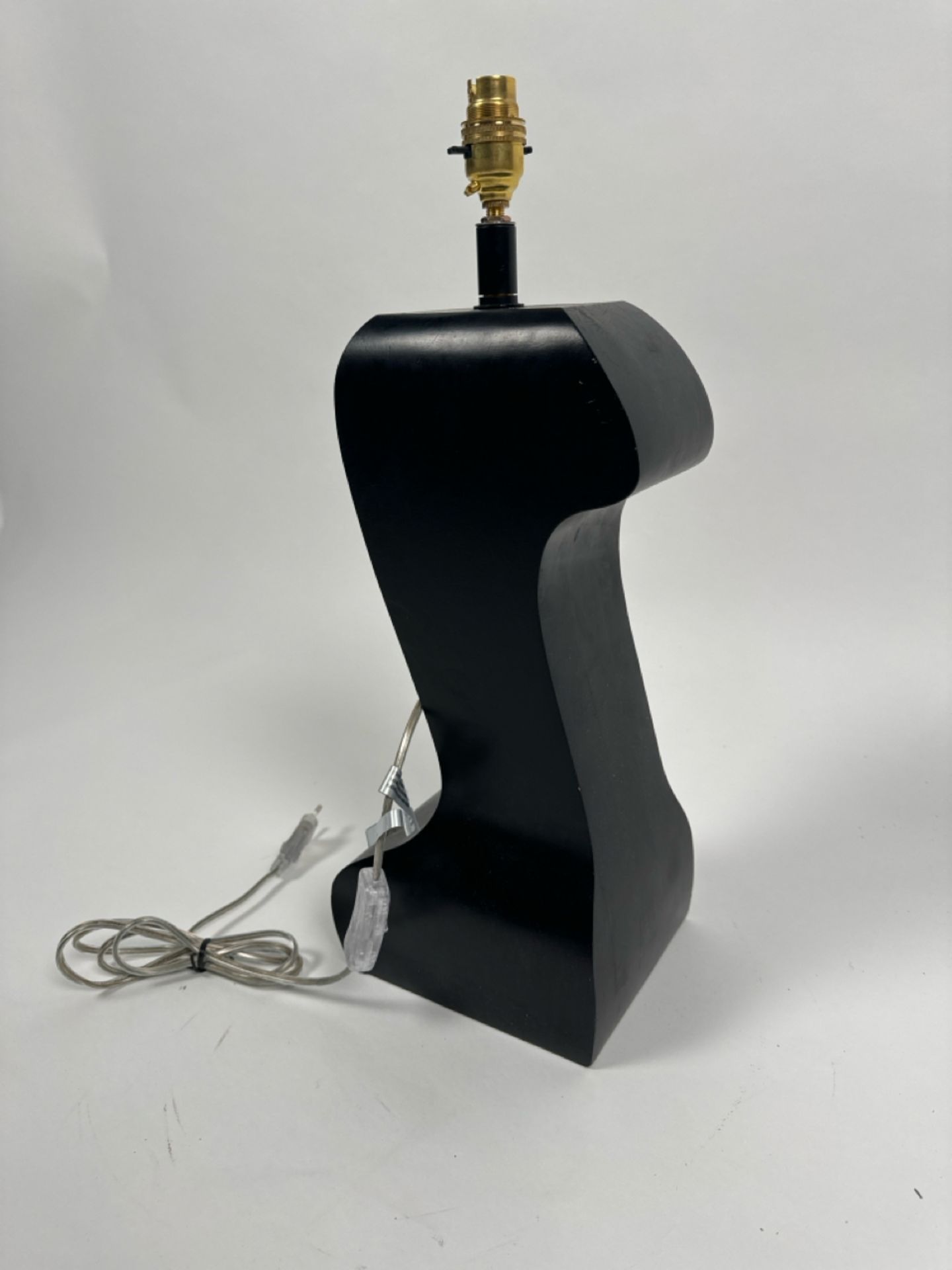 Day Table Lamp Mister by CollardManson - Black Mango Wood - Image 3 of 3