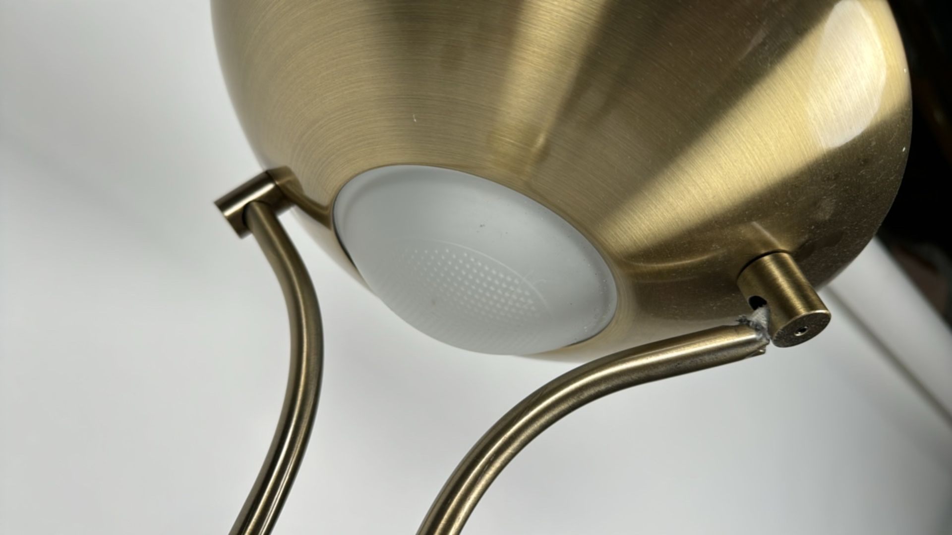 Amara Gold Colour Floor Lamp - Image 4 of 4