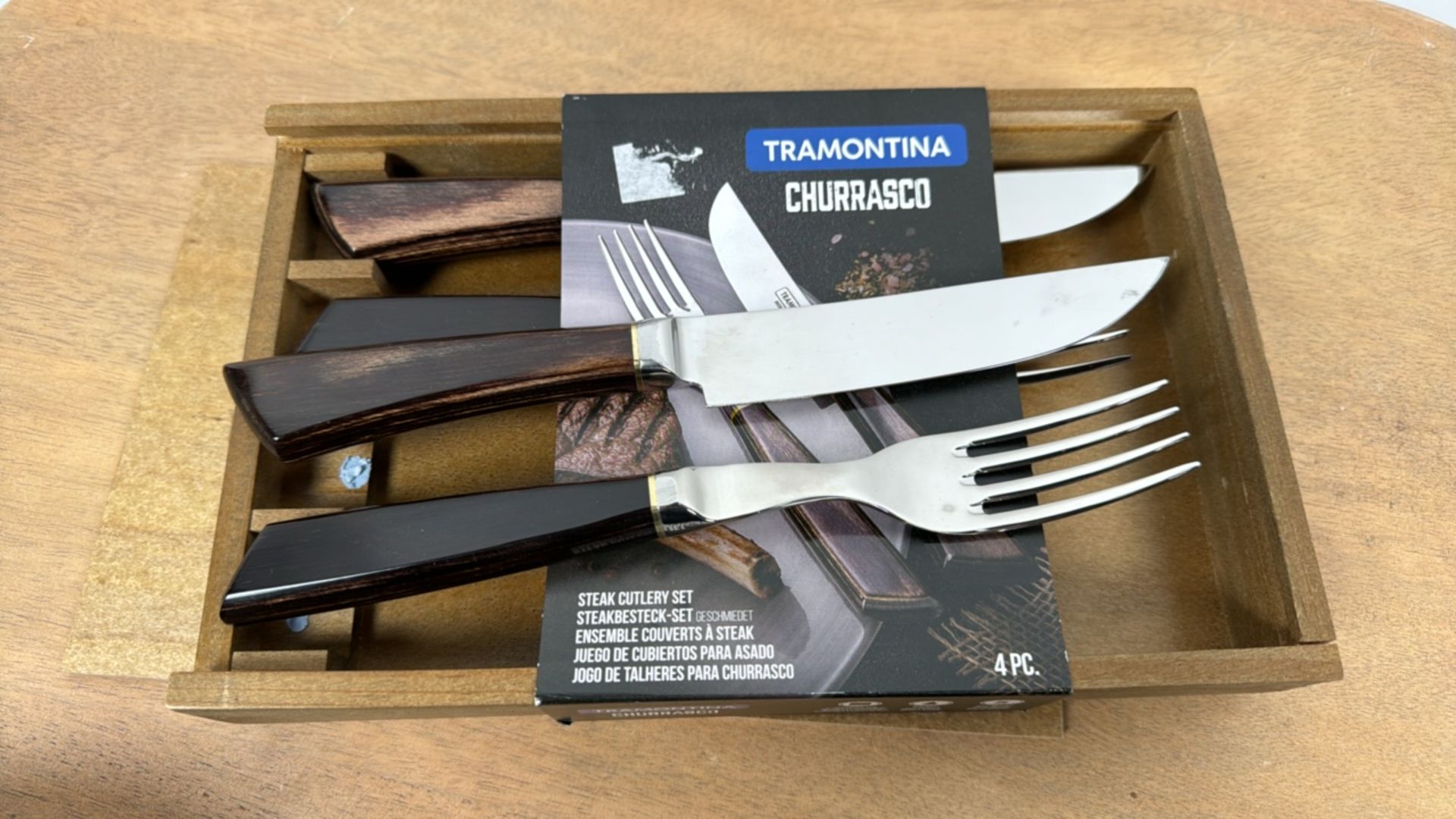 Tramonita Churrasco Steak Cutlery Set - Image 3 of 4