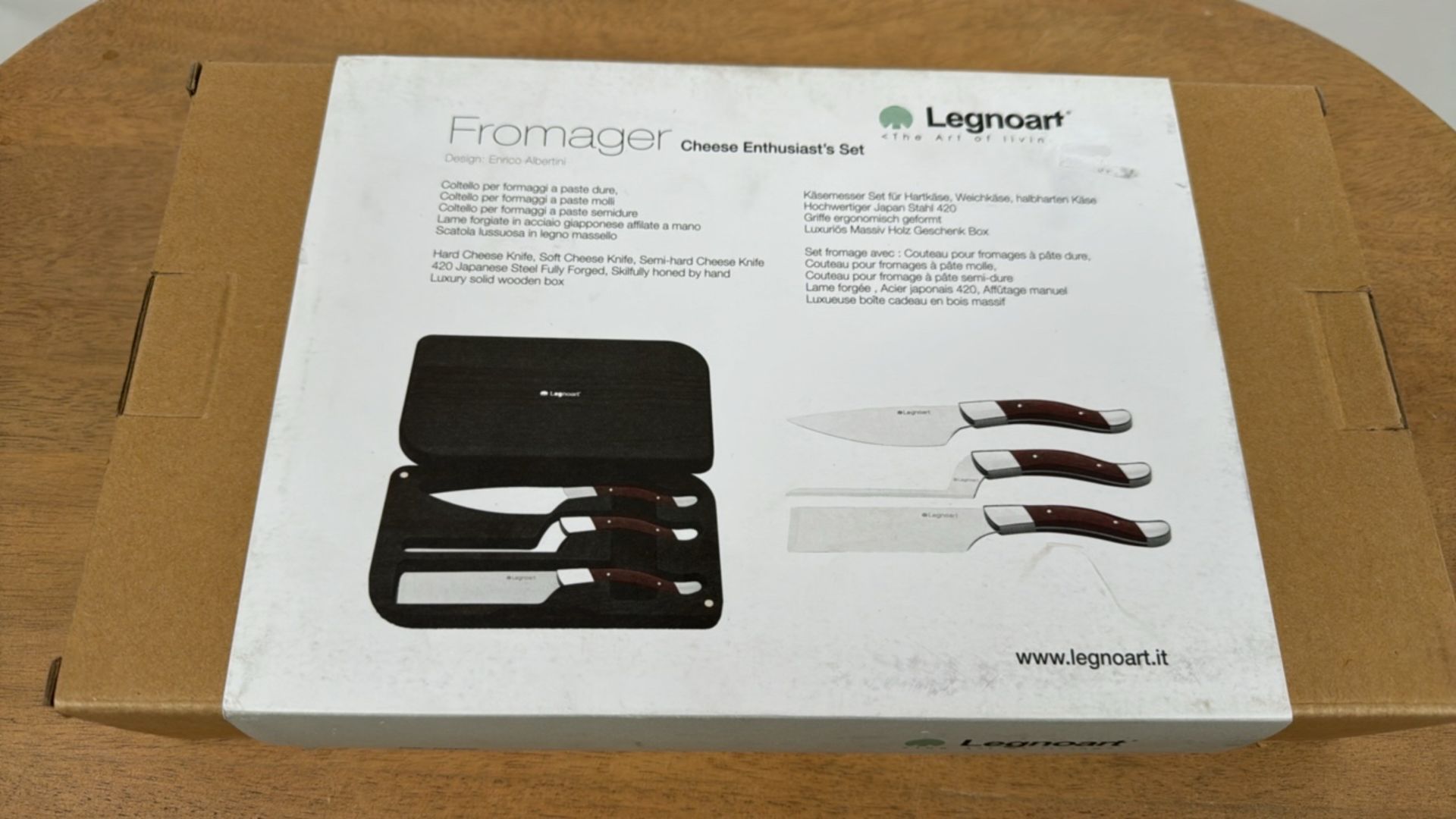Legnoart Fromager Cheese Enthusiast Set - Image 2 of 5