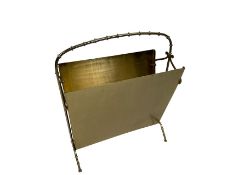 Brass Magazine Rack