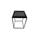 Black Square Frame Side Table