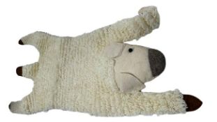 Bloomingville Wool Carpet Sheep Rug