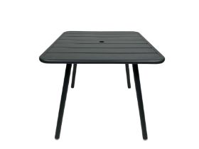 Grey Outdoor Metal Table
