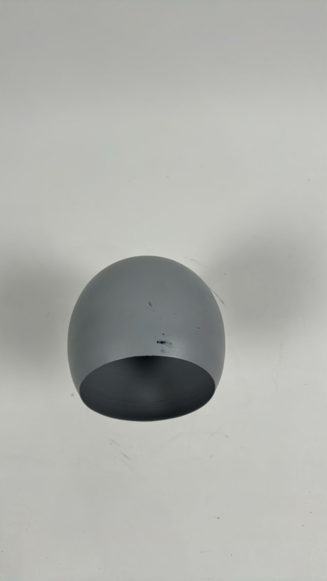 Grey Metal Lamp - Image 3 of 4