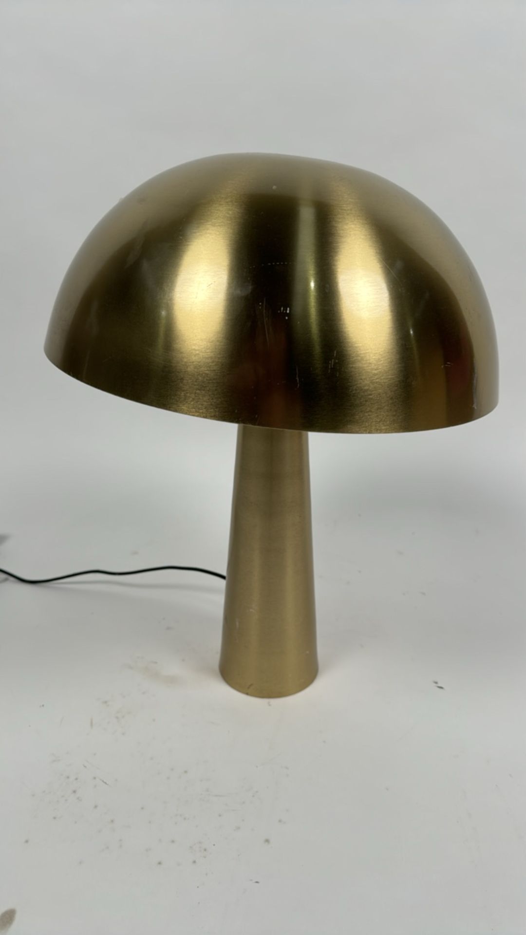 Gold Colour Mushroom Light - Image 2 of 3