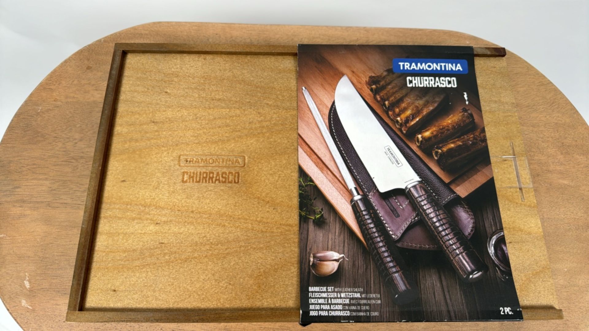 Tramonita Barbecue Set With Leather Sheath - Image 2 of 6