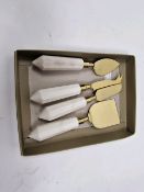 Marble Cheese Knifes Set of 4