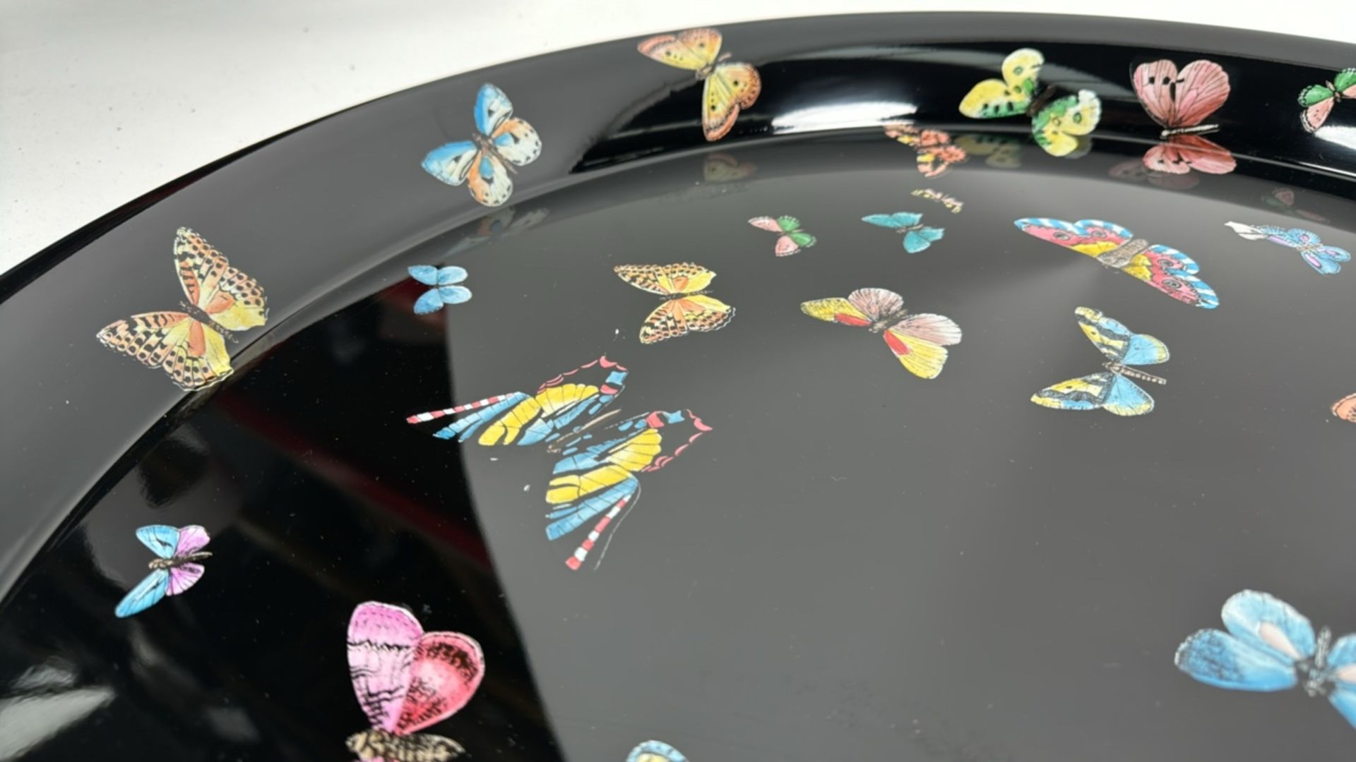 Fornasetti Tray Farfalle Butterfly Print - Image 5 of 5