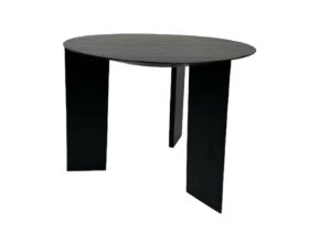 Black Amara Wood Coffee Table