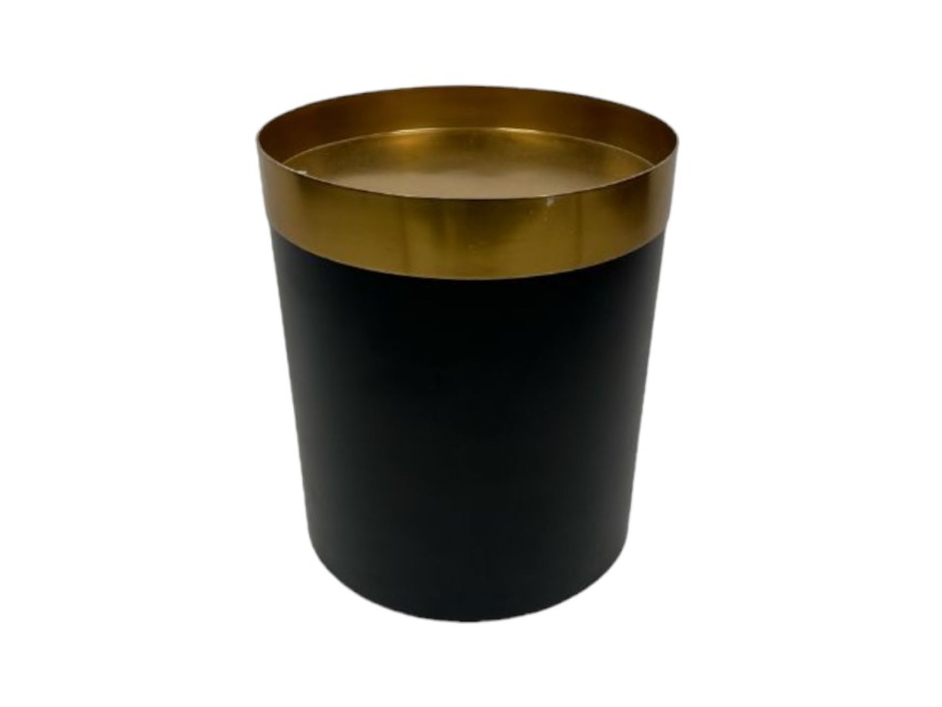 Black & Gold Side Table