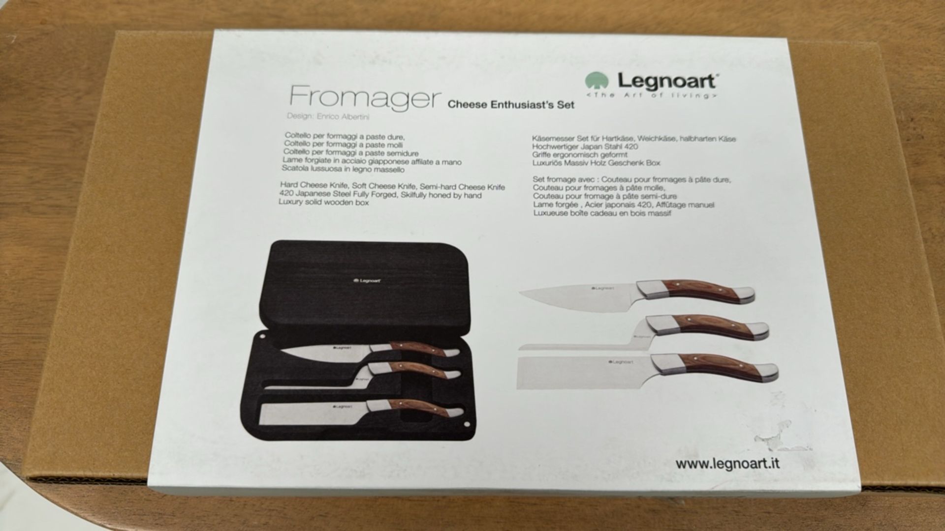 Legnoart Fromager Cheese Enthusiast Set - Image 2 of 5