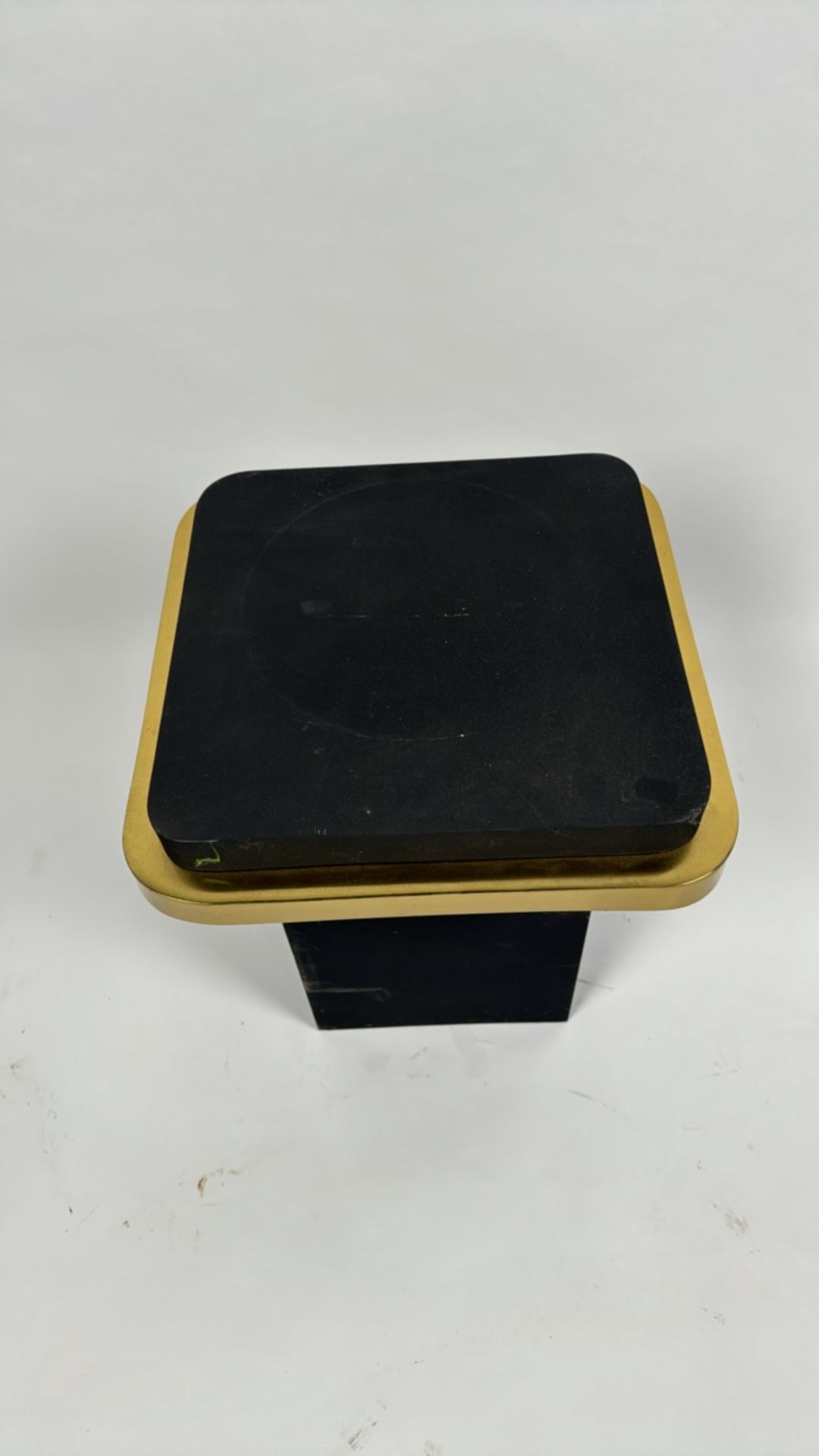 Amara Black & Gold Stool - Image 3 of 3