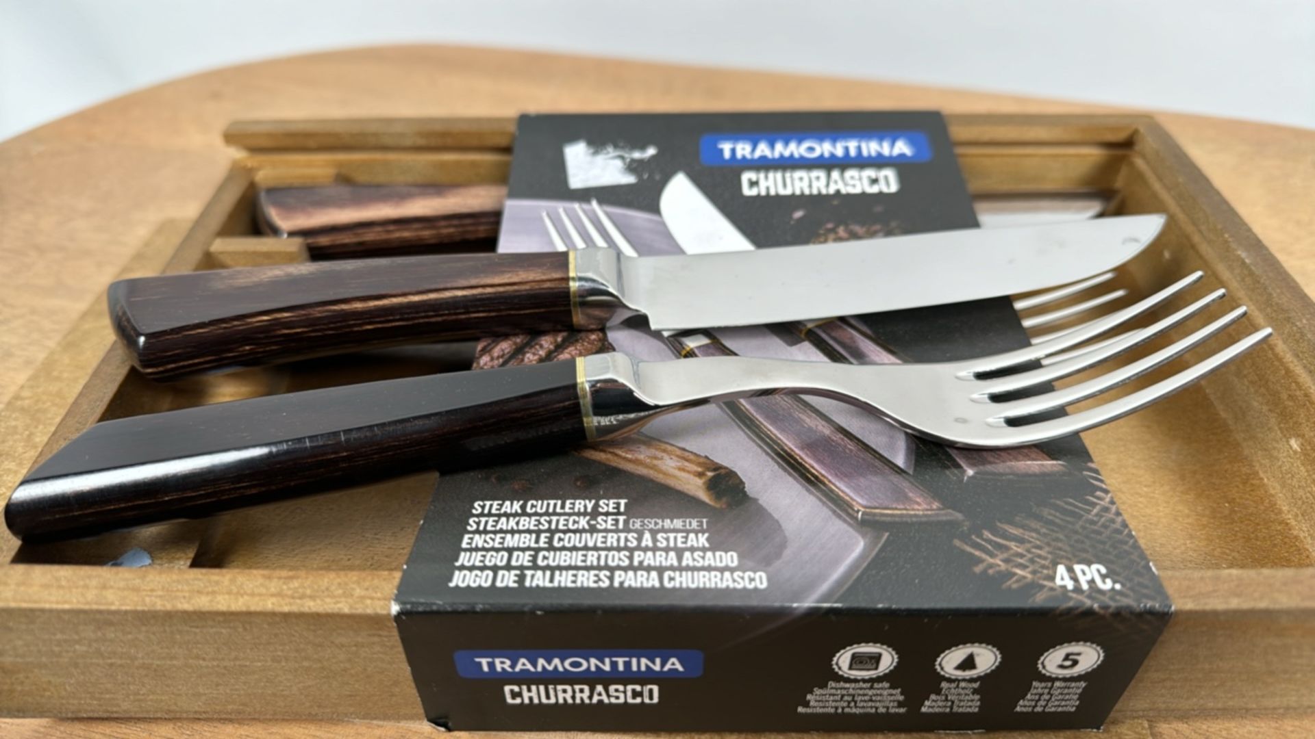 Tramonita Churrasco Steak Cutlery Set - Image 4 of 4