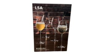 LSA Borough Champagne Tulip Glasses x 4