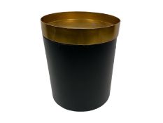 Black & Gold Side Table