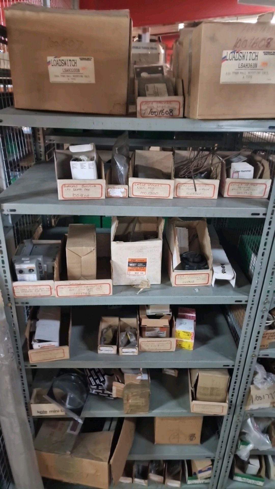 Machine Parts And 1 Run of Shelving - NO RESERVE