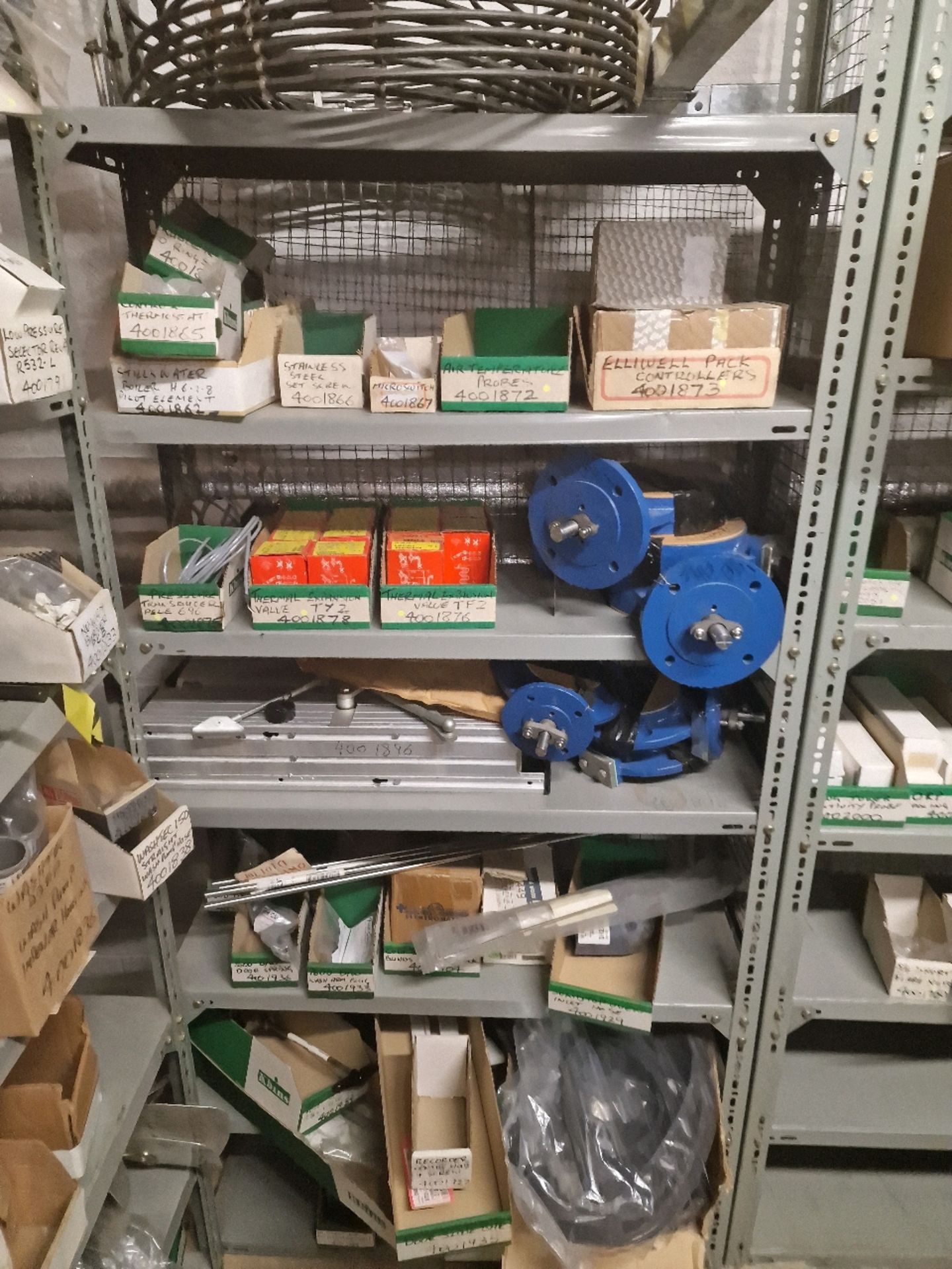 Machine Parts And 1 Run of Shelving - NO RESERVE