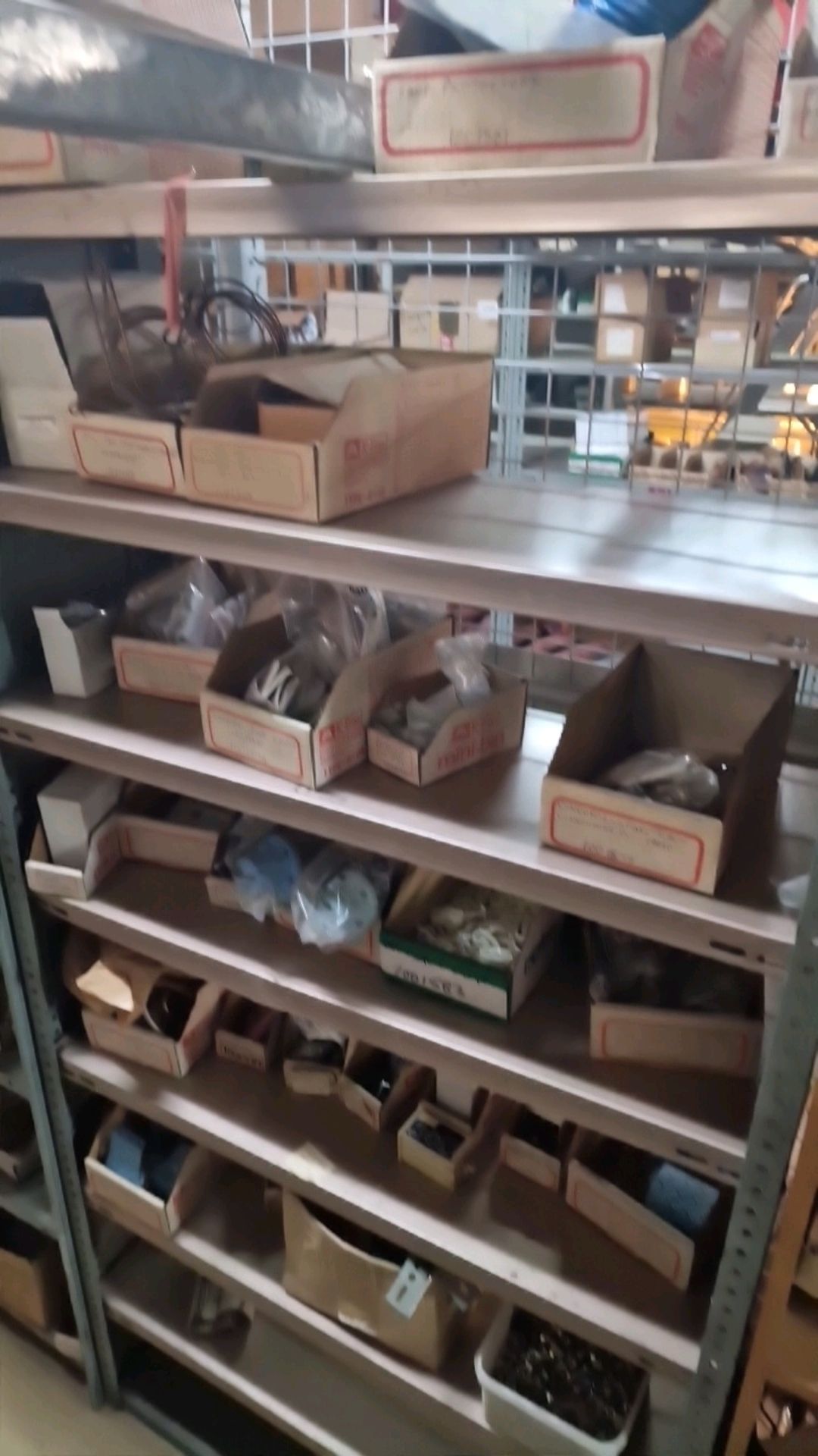 Machine Parts And 1 Run of Shelving - NO RESERVE