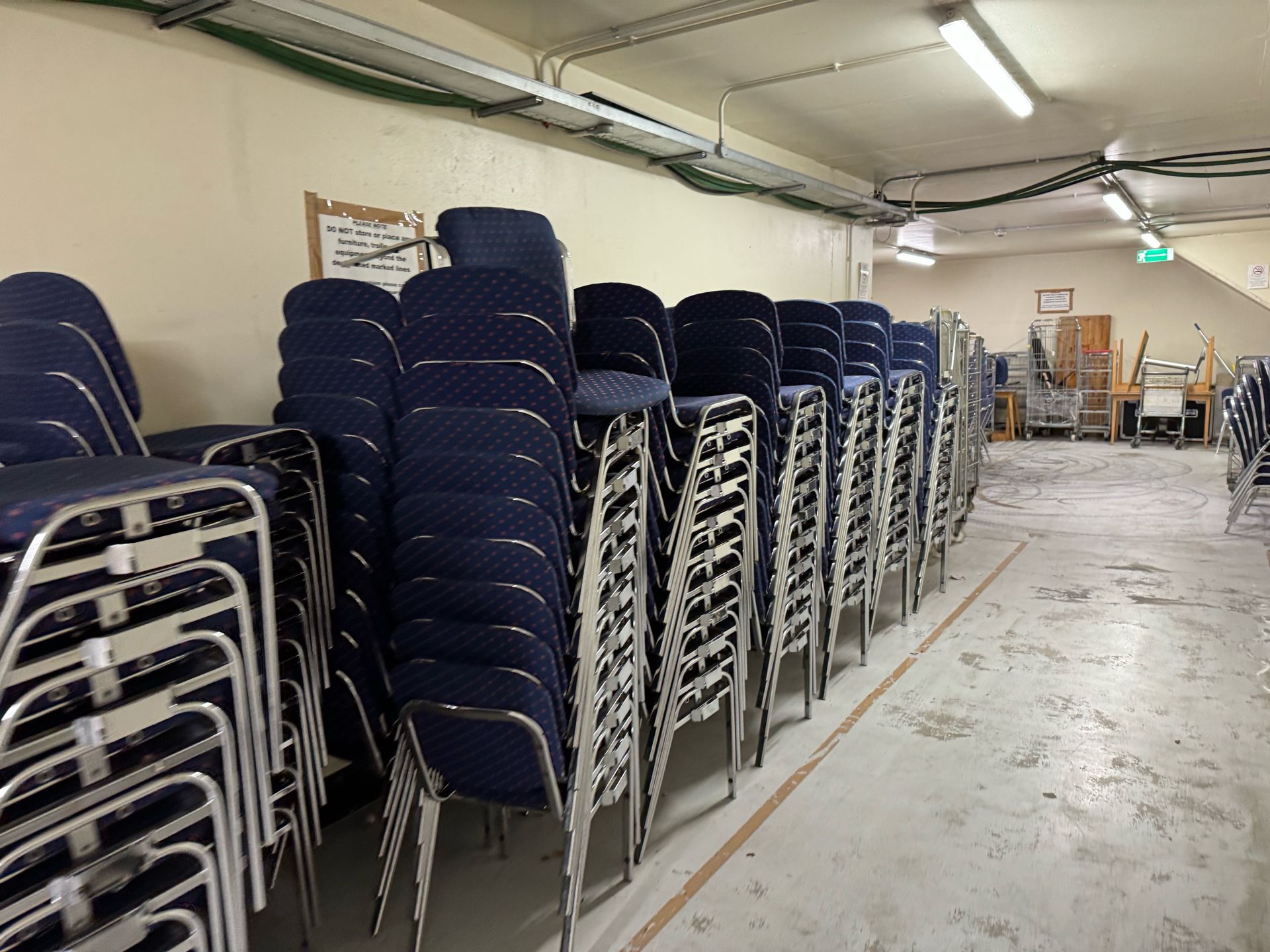 Approx 500 Events / Exhibtion Stackable Chairs - Image 4 of 7