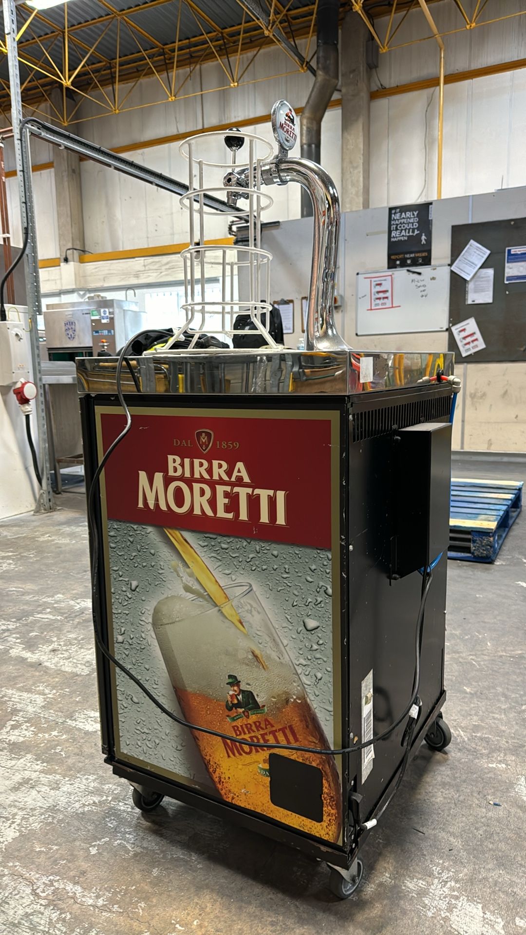 Birra Moretti Branded Beer Stand /Dispensing Unit - Image 10 of 11