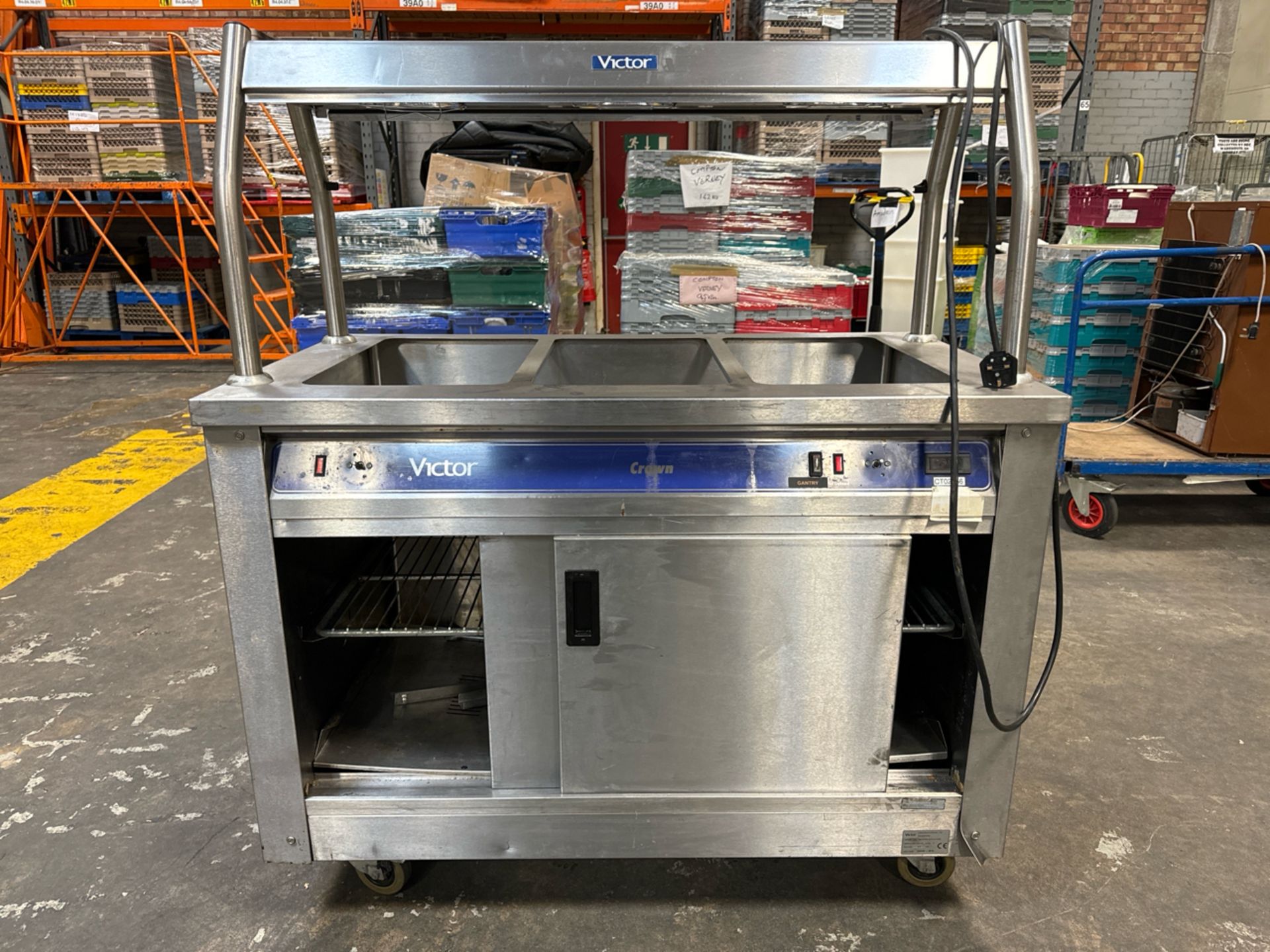 Victor Mobile Heated Serving Unit - Image 9 of 9