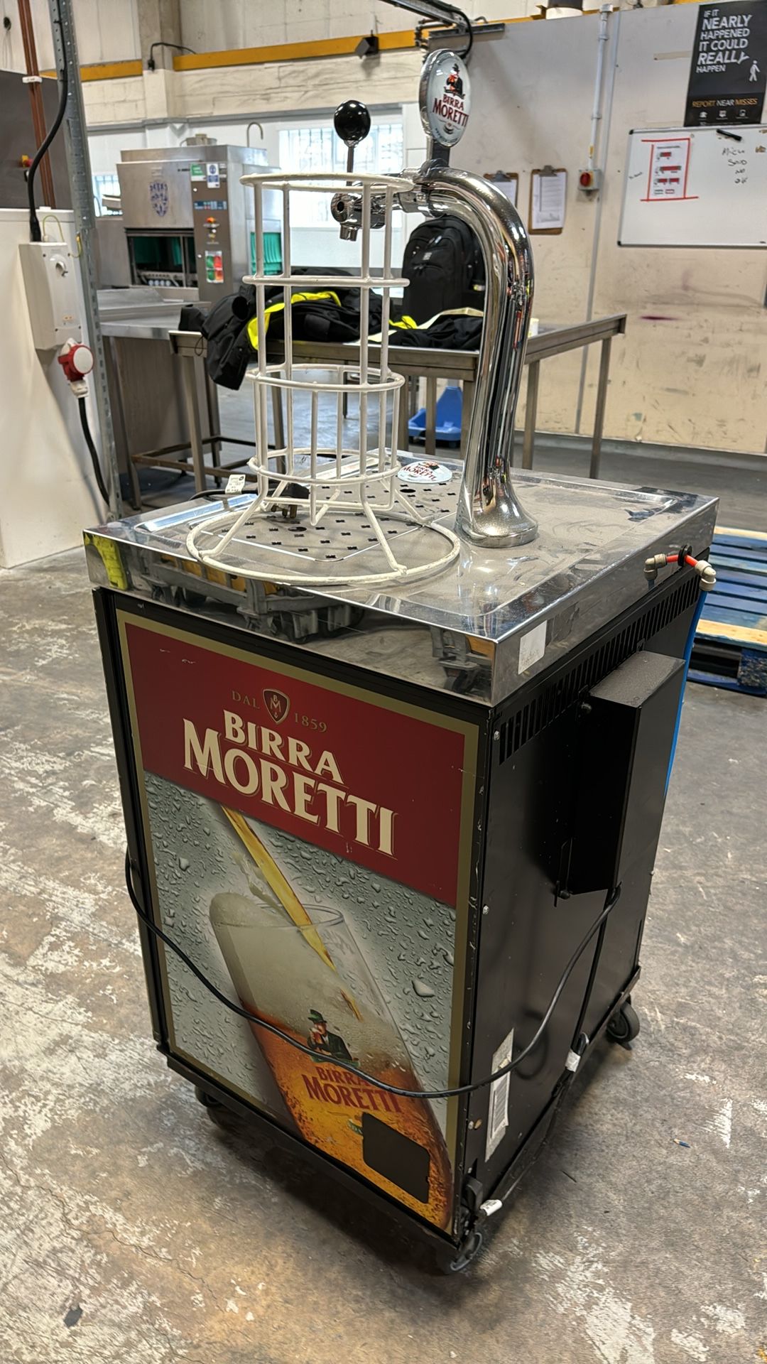 Birra Moretti Branded Beer Stand /Dispensing Unit - Image 2 of 11