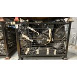 1 x Metal Crate / Cage containing rigging netting